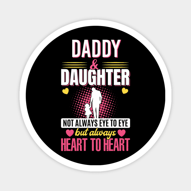 Dady & Daughter Magnet by Hinokart